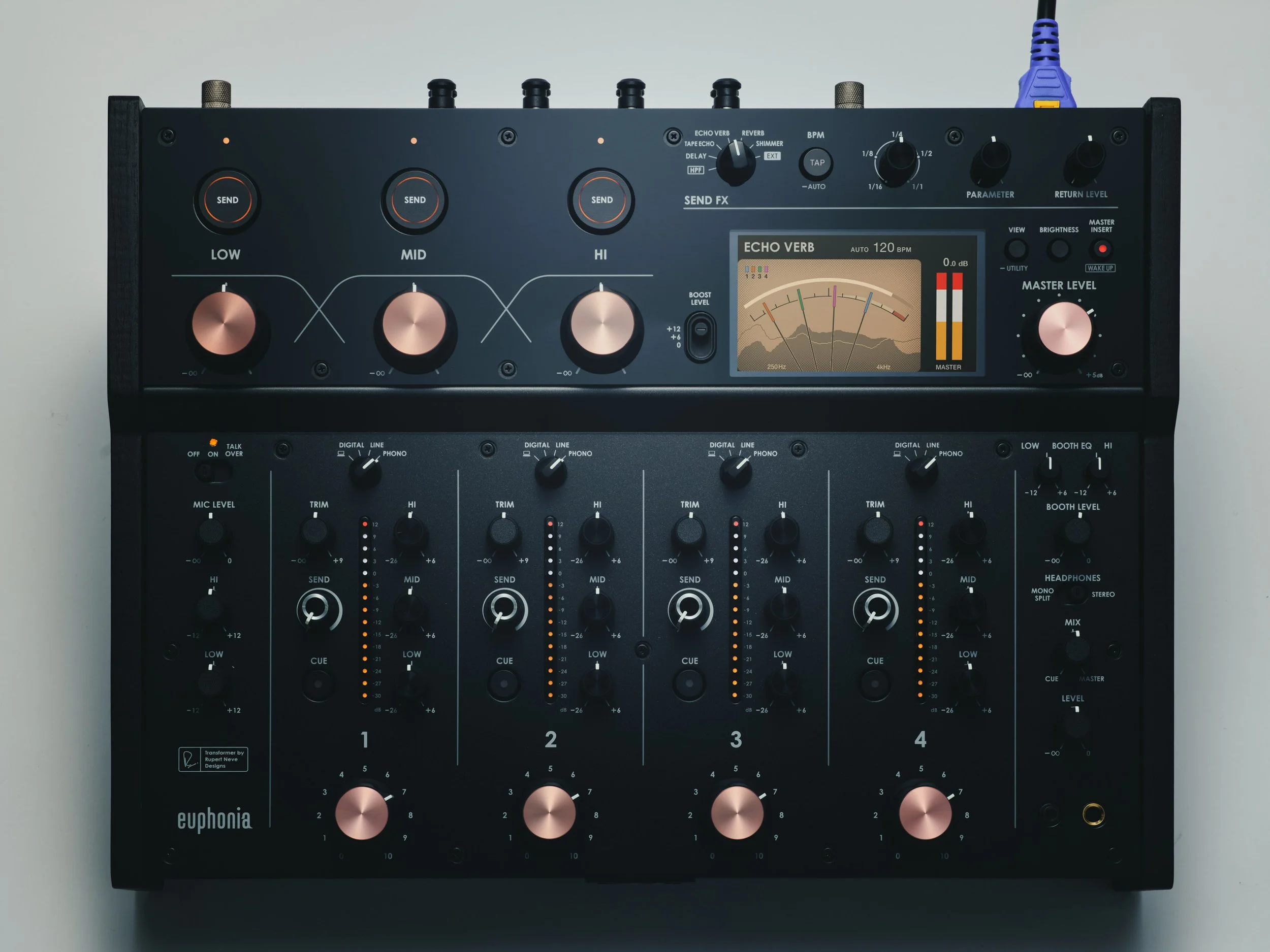 AlphaTheta Introduces euphonia Professional Rotary Mixer with